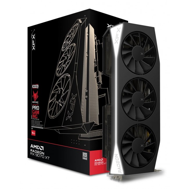 XFX Mercury Radeon RX 9070 XT Gaming Edition AMD 16 GB GDDR6 XFX Mercury Radeon RX 9070 XT Gaming Edition AMD 16 GB GDDR6