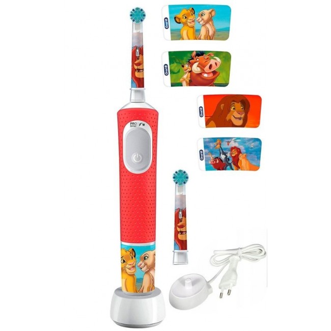 Oral-B VITALITY PRO D103 THE LION KING red toothbrush