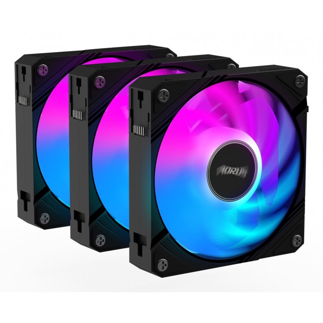 Fan Gigabyte AORUS EZ CHAIN FAN 120, ARGB, 3-pack Fan Gigabyte AORUS EZ CHAIN FAN 120, ARGB, 3-pack