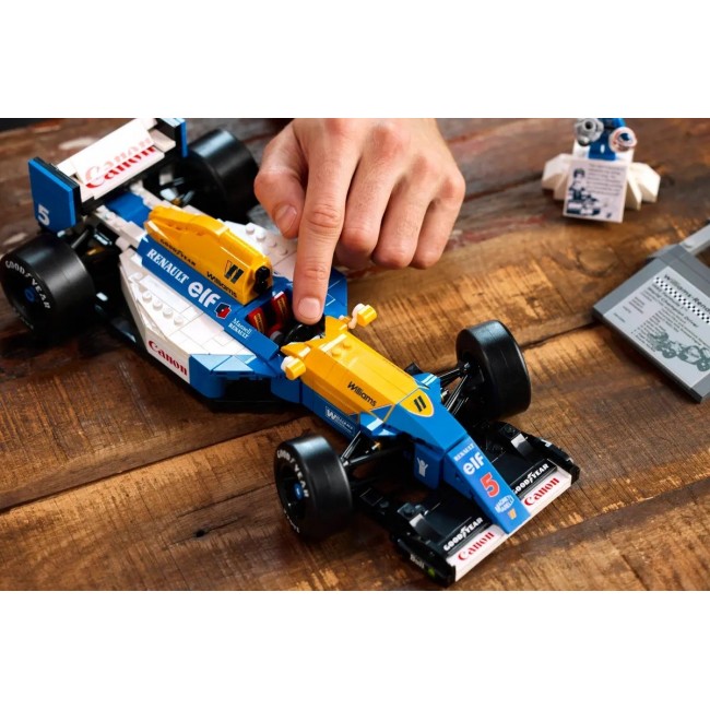 LEGO ICONS 10353 Williams Racing FW14B & Nigel Mansell LEGO ICONS 10353 Williams Racing FW14B & Nigel Mansell