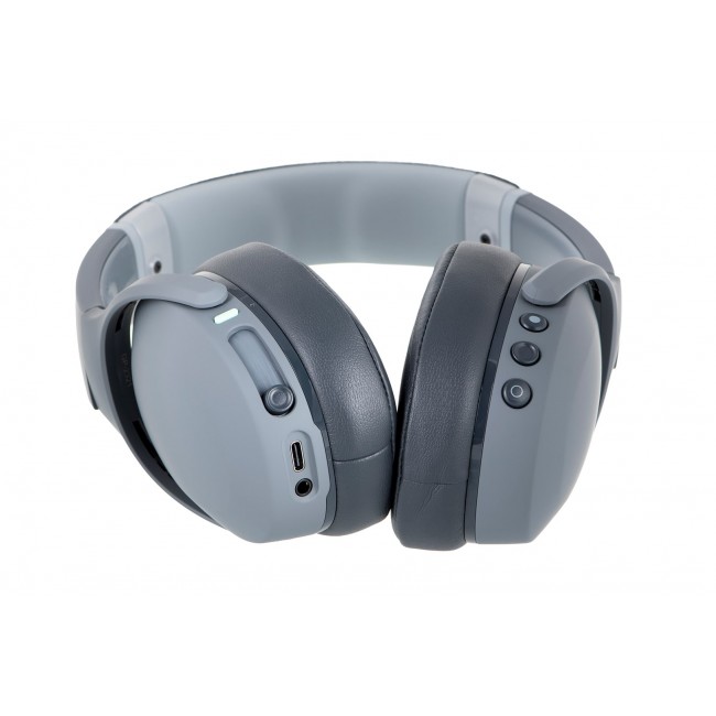 Skullcandy Crusher Evo Headphones Wired & Wireless Head-band Calls/Music USB Type-C Bluetooth Grey Skullcandy Crusher Evo Headphones Wired & Wireless Head-band Calls/Music USB Type-C Bluetooth Grey