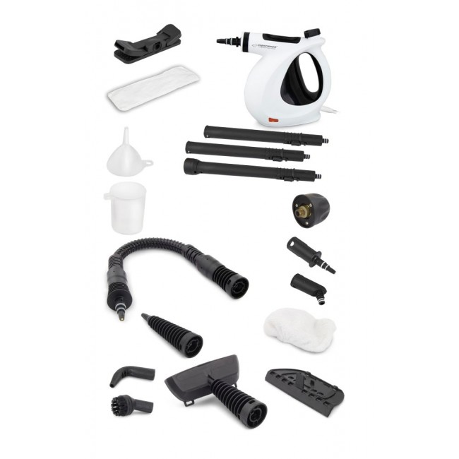 Esperanza EHS008 Steam Washer 0.35L Black, White 900W