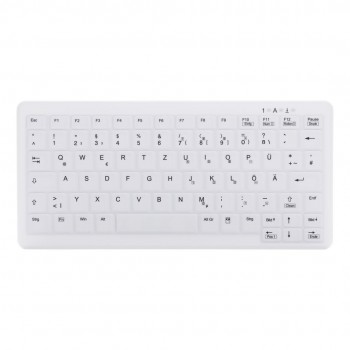 Contour Design Active Key Contour ClassicClean Medical Keyboard IP68 Mini Wireless White DE C4110