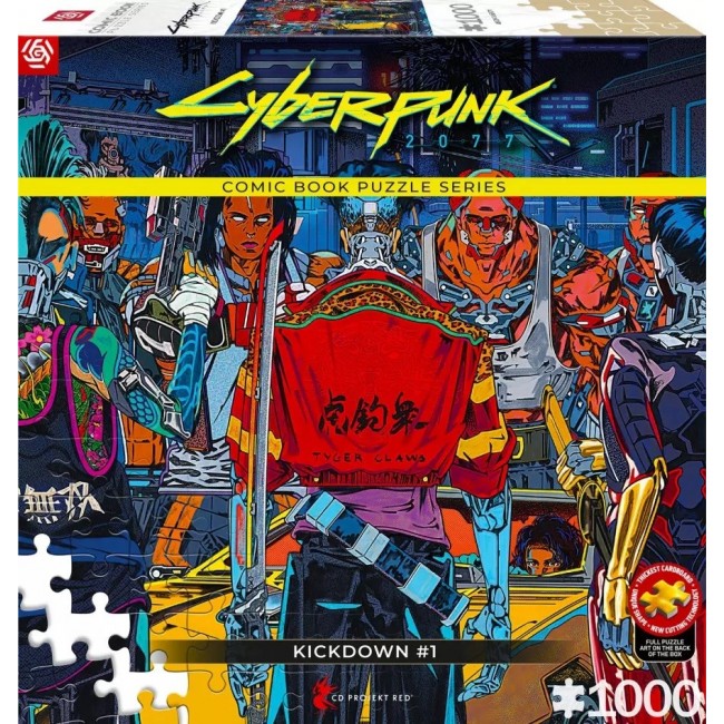 Puzzle Good Loot Comic Book - Cyberpunk 2077: Kickdown 1000 pc(s)