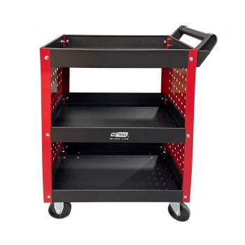 AW METAL WORKSHOP TROLLEY 3 LEVELS + PERFORATION