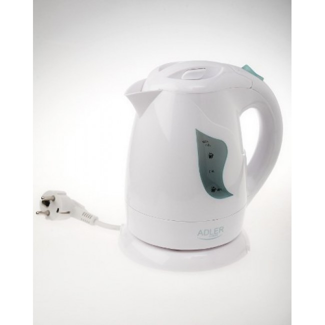 Adler AD 08 w electric kettle 1 L 850 W White Adler AD 08 w electric kettle 1 L 850 W White