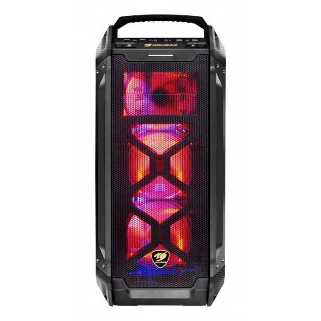 COUGAR Full Tower Case, Panzer Max-G, Black