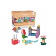 Marioinex Mini Waffle building blocks, 400 pieces in pastel colours