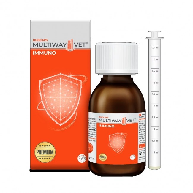 JM SANTE Multiway Vet Duocaps Immuno- supplements for dogs and cats - 90ml