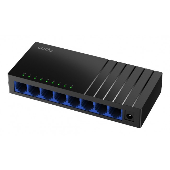 Cudy GS108D network switch Unmanaged Gigabit Ethernet (10/100/1000) Black Cudy GS108D network switch Unmanaged Gigabit Ethernet (10/100/1000) Black
