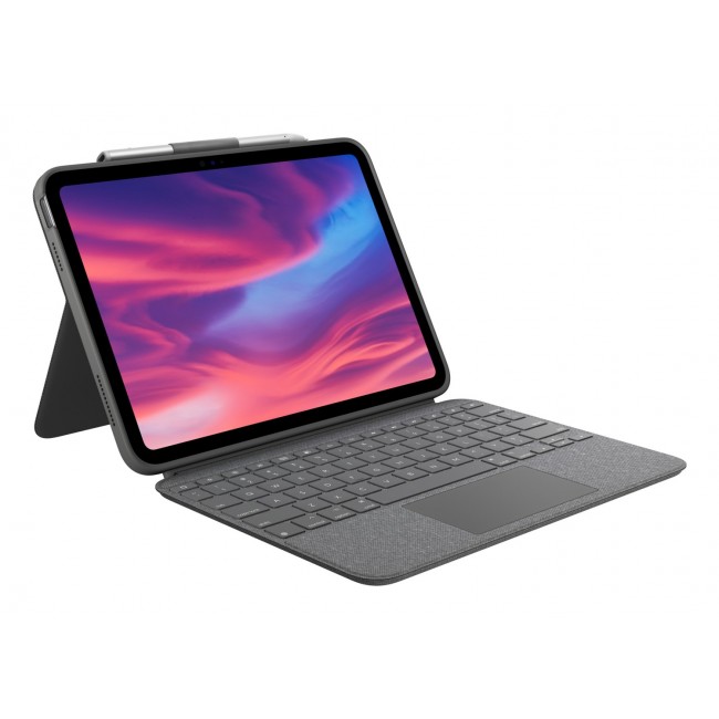 Logitech Combo Touch QWERTY US International Smart Connector Gray Logitech Combo Touch QWERTY US International Smart Connector Gray