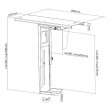 Equip CPU Under Desk Mount Bracket Equip CPU Under Desk Mount Bracket