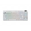 Logitech G PRO X TKL keyboard Gaming RF Wireless + Bluetooth QWERTY US International White