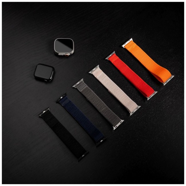 FIXED Nylon Sporty Strap Dark Blue