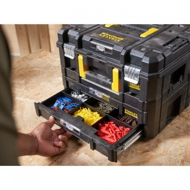 Stanley FATMAX FMST1-71981 small parts/tool box Plastic Black, Yellow Stanley FATMAX FMST1-71981 small parts/tool box Plastic Black, Yellow