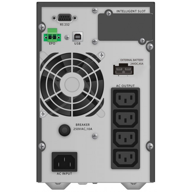PowerWalker VFI 1000 TGB Double-conversion (Online) 1 kVA 900 W 4 AC outlet(s) PowerWalker VFI 1000 TGB Double-conversion (Online) 1 kVA 900 W 4 AC outlet(s)