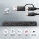 Axagon ADSA-CC USB-C 10Gbps - NVMe M.2 SSD & SATA 2.5/3.5 SSD/HDD CLONE MASTER 2 - Digital/Daten - NVMe USB 3.2 Gen 2 (3.1 Gen 2) Type-C Black Axagon ADSA-CC USB-C 10Gbps - NVMe M.2 SSD & SATA 2.5/3.5 SSD/HDD CLONE MASTER 2 - Digital/Daten - NVMe USB 3.2 Gen 2 (3.1 Gen 2) Type-C Black