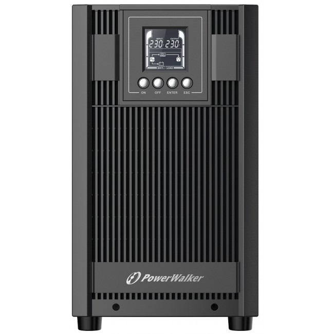 PowerWalker VFI 3000 AT FR uninterruptible power supply (UPS) Double-conversion (Online) 3 kVA 2700 W 4 AC outlet(s) PowerWalker VFI 3000 AT FR uninterruptible power supply (UPS) Double-conversion (Online) 3 kVA 2700 W 4 AC outlet(s)