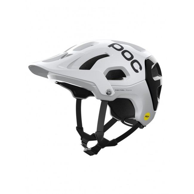 Bike Helmet POC TECTAL RACE MIPS - white/black - M