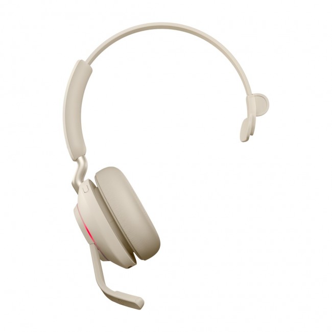 Jabra Evolve2 65 USB-A UC Mono - Beige Jabra Evolve2 65 USB-A UC Mono - Beige