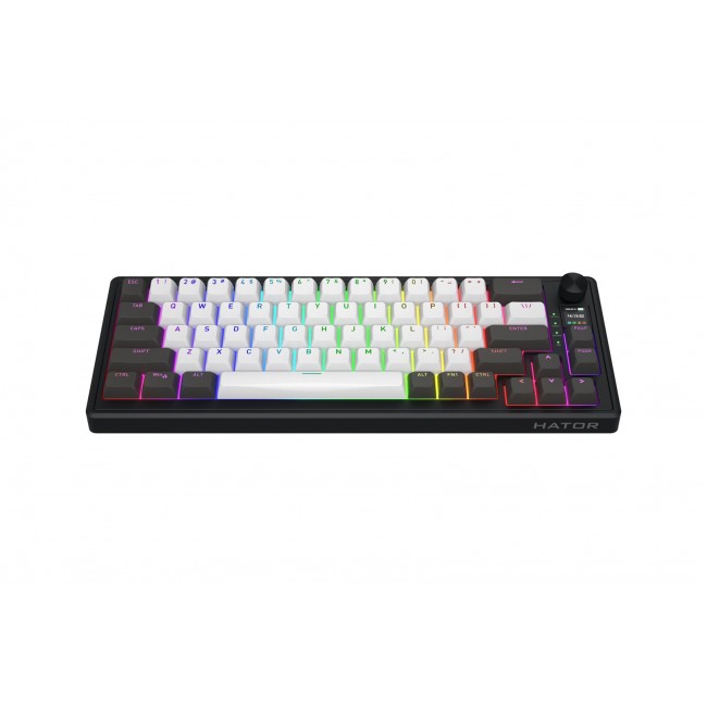 HATOR Skyfall Pro Wireless 65 keyboard Gaming USB + RF Wireless + Bluetooth QWERTY US English Black, Grey