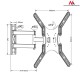 Maclean MC-759 TV mount 152,4 cm (60