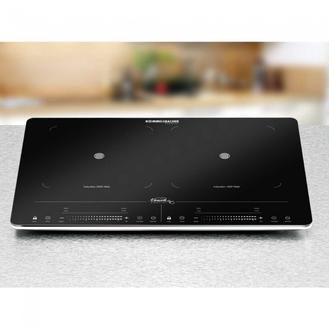 Rommelsbacher Induction Hot Plate Schwarz CT3420