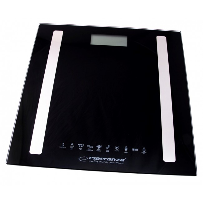 Esperanza EBS016K personal scale Electronic personal scale Square Black Esperanza EBS016K personal scale Electronic personal scale Square Black