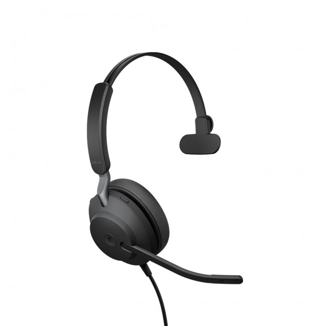 Jabra Evolve2 40 SE Headset Wired Head-band Office/Call center USB Type-C / USB Type-A Black