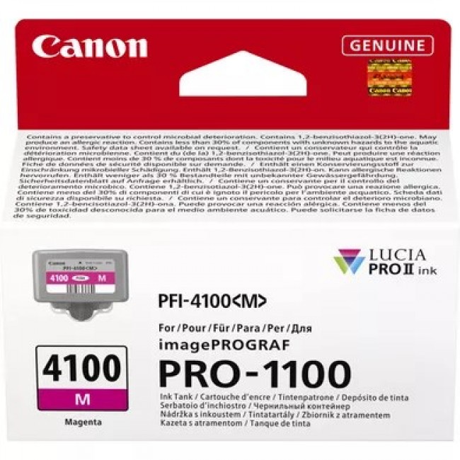Canon LUCIA PRO II ink cartridge 1 pc(s) Original Standard Yield Magenta Canon LUCIA PRO II ink cartridge 1 pc(s) Original Standard Yield Magenta