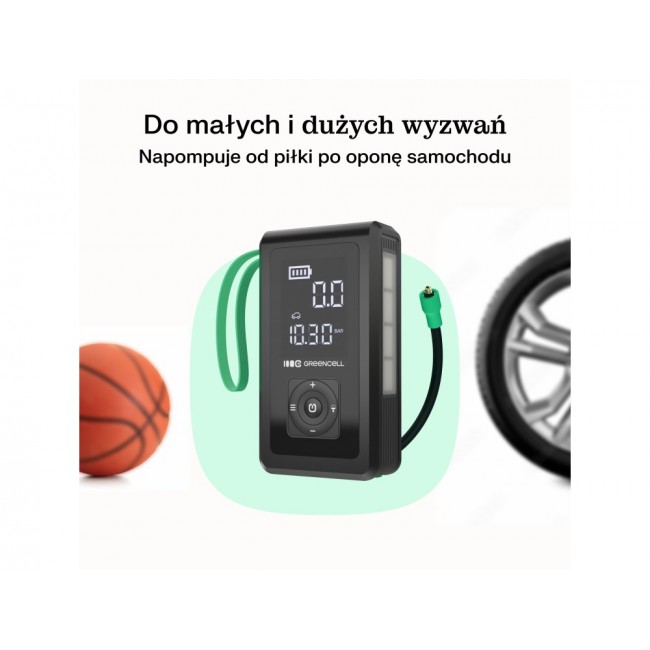 Greencell PowerBoost Air / Jump Starter / Car Powe