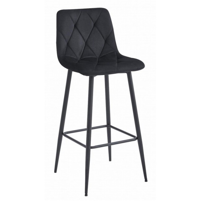 BAR CHAIR BLACK 104X43.5X32.5