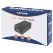 Intellinet Gigabit Ultra PoE+ Injector, 1 x 60 W Port, IEEE 802.3bt and IEEE 802.3at/af Compliant, Plastic Housing Intellinet Gigabit Ultra PoE+ Injector, 1 x 60 W Port, IEEE 802.3bt and IEEE 802.3at/af Compliant, Plastic Housing