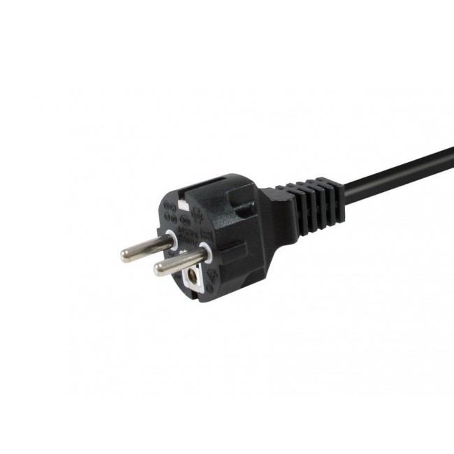Equip 112183 power cable Black 10 m CEE7/7 CEE7/3