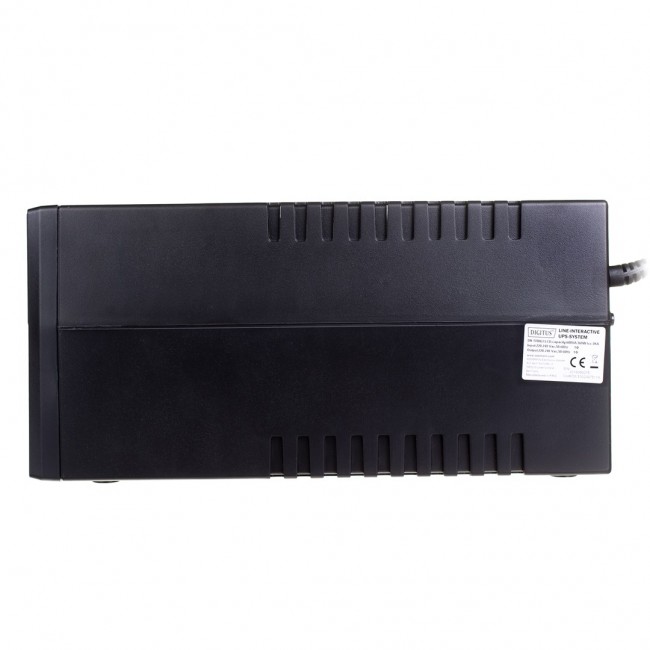 UPS Line-Ineractive LCD, 600VA/360W1x12V/7Ah, AVR, 2xSCHUKO, USB, RJ11