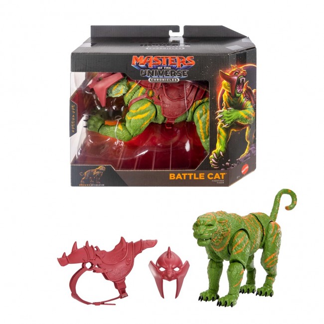 Masters of the Universe Chronicles Batte Cat, 2026 Movie Accurate 6.5 Inch Scale Heroic Tiger Figure