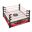 Mattel WWE Superstar Ring with Labels for Main Event & RAW, Spring-Loaded with Elastic Ring Ropes