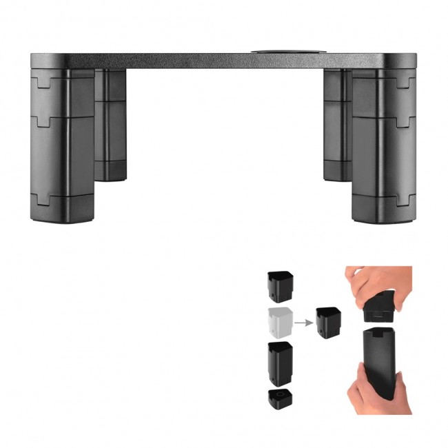 Ergo Office ER-415 Monitor Stand Shelf Wireless Qi Charging Adjustable 17 Ergo Office ER-415 Monitor Stand Shelf Wireless Qi Charging Adjustable 17