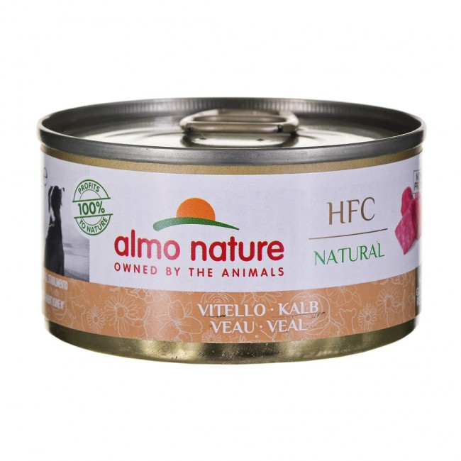 ALMO Nature HFC NATURAL veal - wet food for adult dogs - 95 g