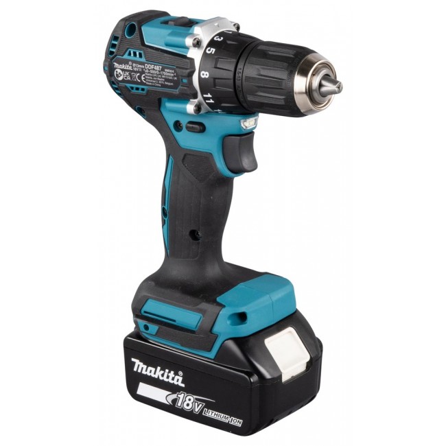 Makita DDF487RAJ power screwdriver/impact driver 1700 RPM Black, Green Makita DDF487RAJ power screwdriver/impact driver 1700 RPM Black, Green