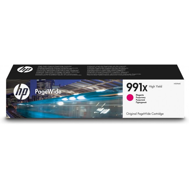 HP 991X High Yield Magenta Original PageWide Cartridge HP 991X High Yield Magenta Original PageWide Cartridge