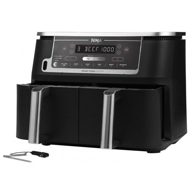 Ninja AF451EU fryer Single 9.5 L 2470 W Hot air fryer Black Ninja AF451EU fryer Single 9.5 L 2470 W Hot air fryer Black