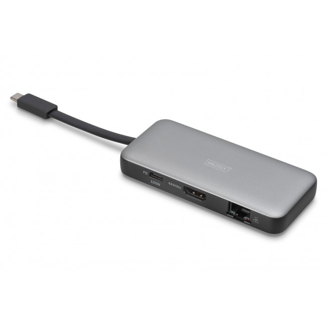 Digitus USB-C Travel Docking Station, 7-Port