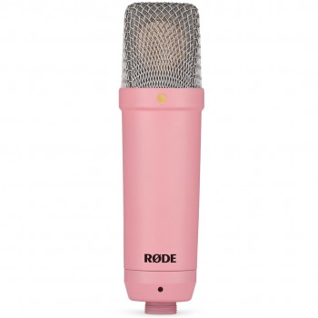 R DE NT1 Sigature Pink Studio microphone
