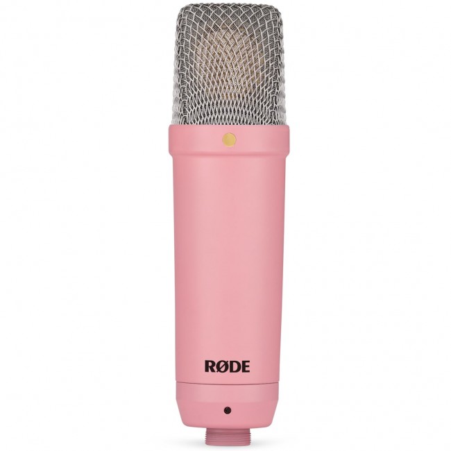 R DE NT1 Sigature Pink Studio microphone