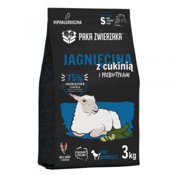PAKA ZWIERZAKA Lamb with zucchini S - dry dog food - 3kg