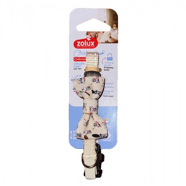 ZOLUX Chatouille beige - cat collar ZOLUX Chatouille beige - cat collar