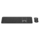 Logitech 920-012504 keyboard Mouse included Office RF Wireless + Bluetooth QWERTZ German Graphite