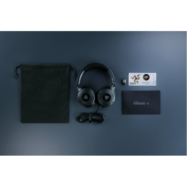 Razer Kraken V4 X Headset Wired Head-band Gaming USB Type-C / USB Type-A Black Razer Kraken V4 X Headset Wired Head-band Gaming USB Type-C / USB Type-A Black