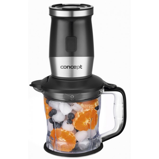 Concept SM3390 blender 1.2 L Immersion blender 700 W Black, Stainless steel